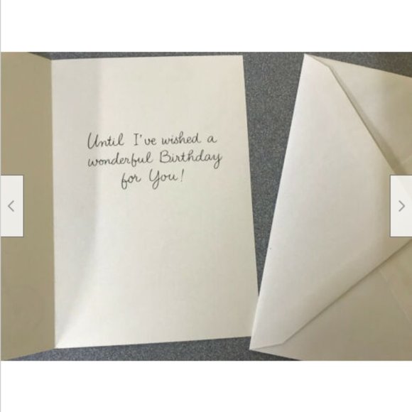 Vtg Embassy Little Girl Birthday Greeting Card Penny Farthing High Wheel Bicycle - Picture 3 of 4